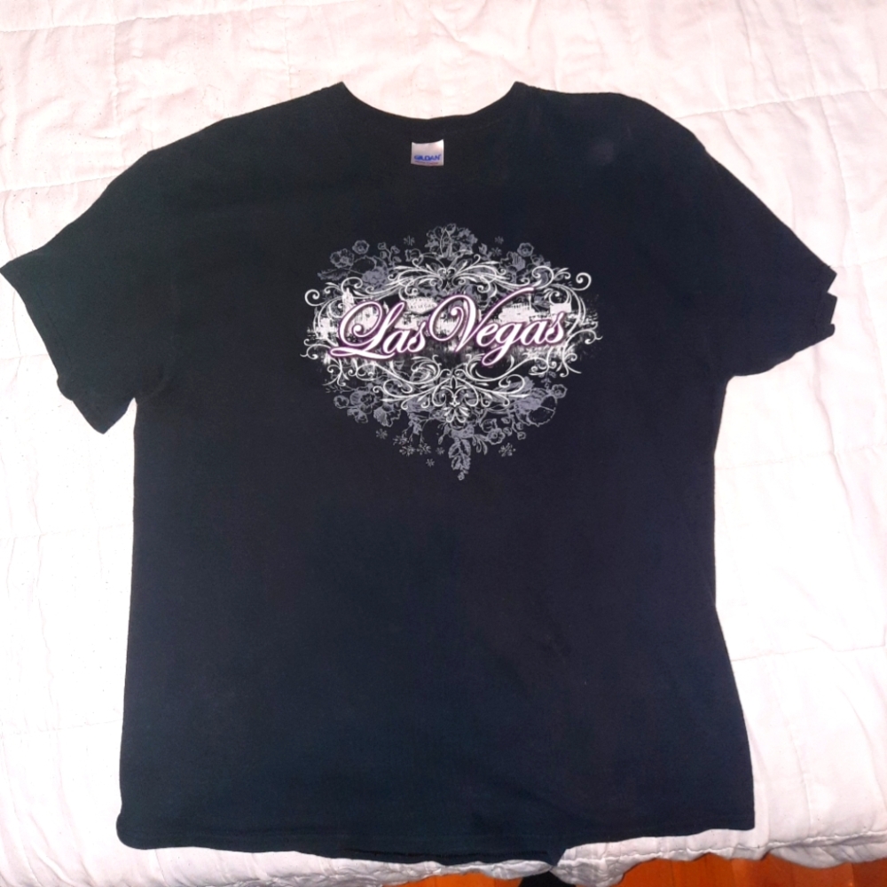 Las Vegas y2k shirt